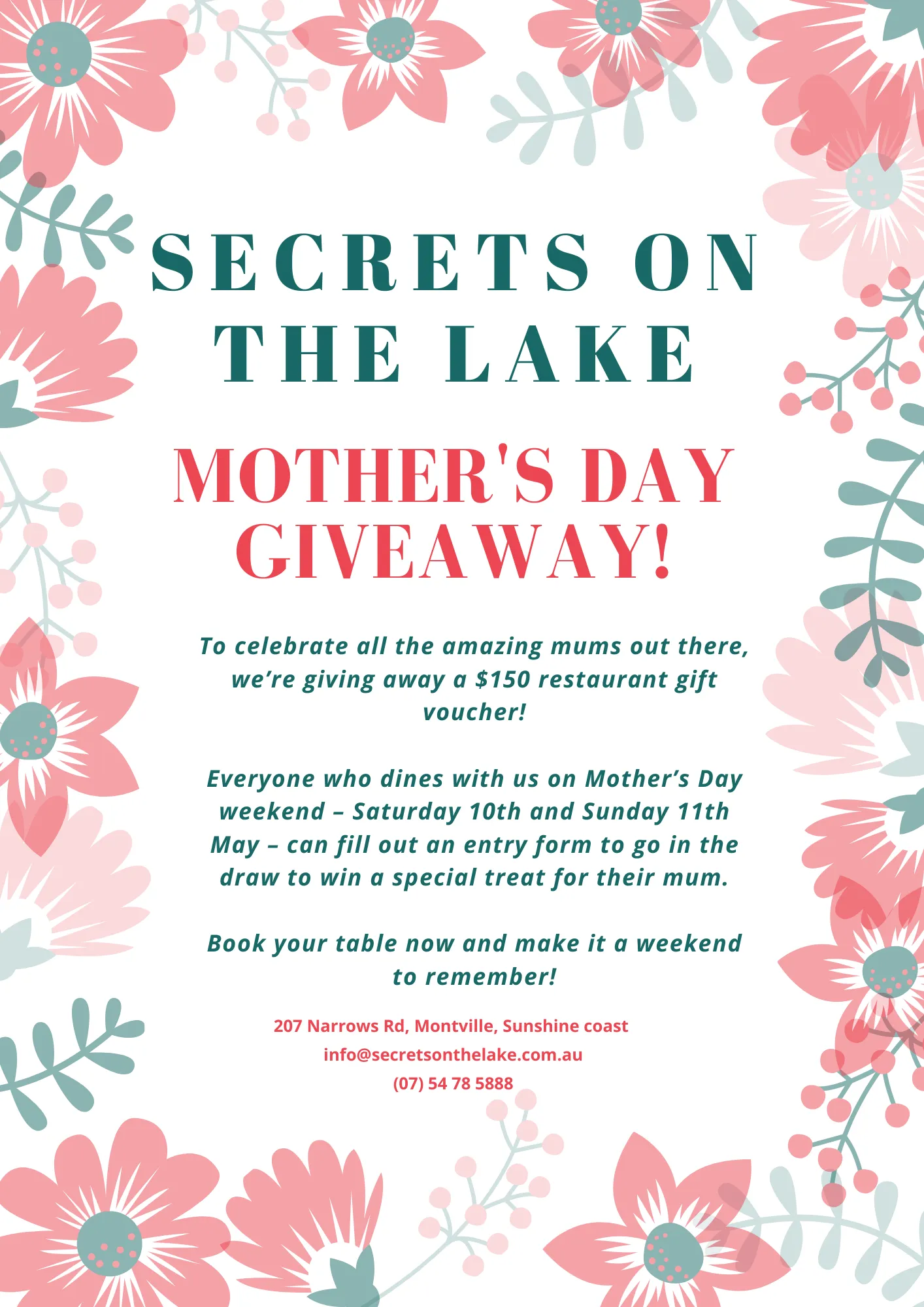 Secrets on The Lake | Restaurant